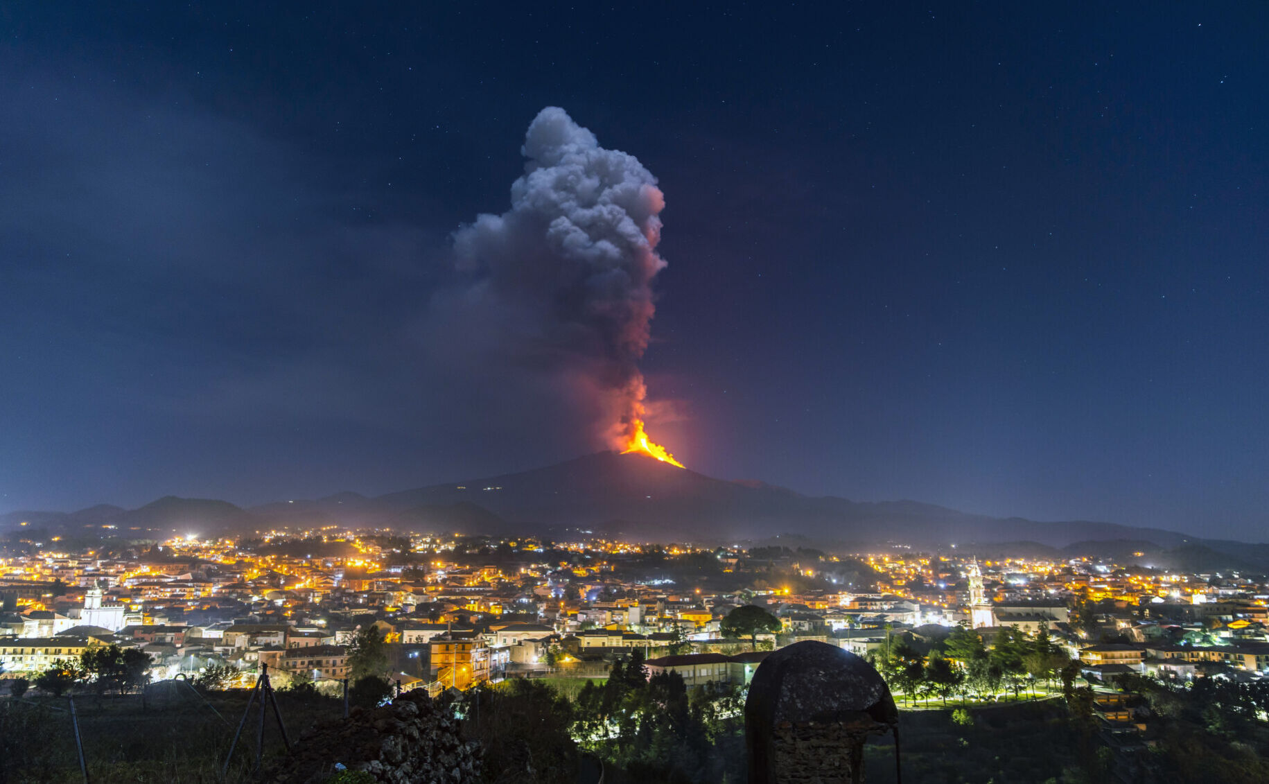 APTOPIX Italy Etna Volcano Eruption